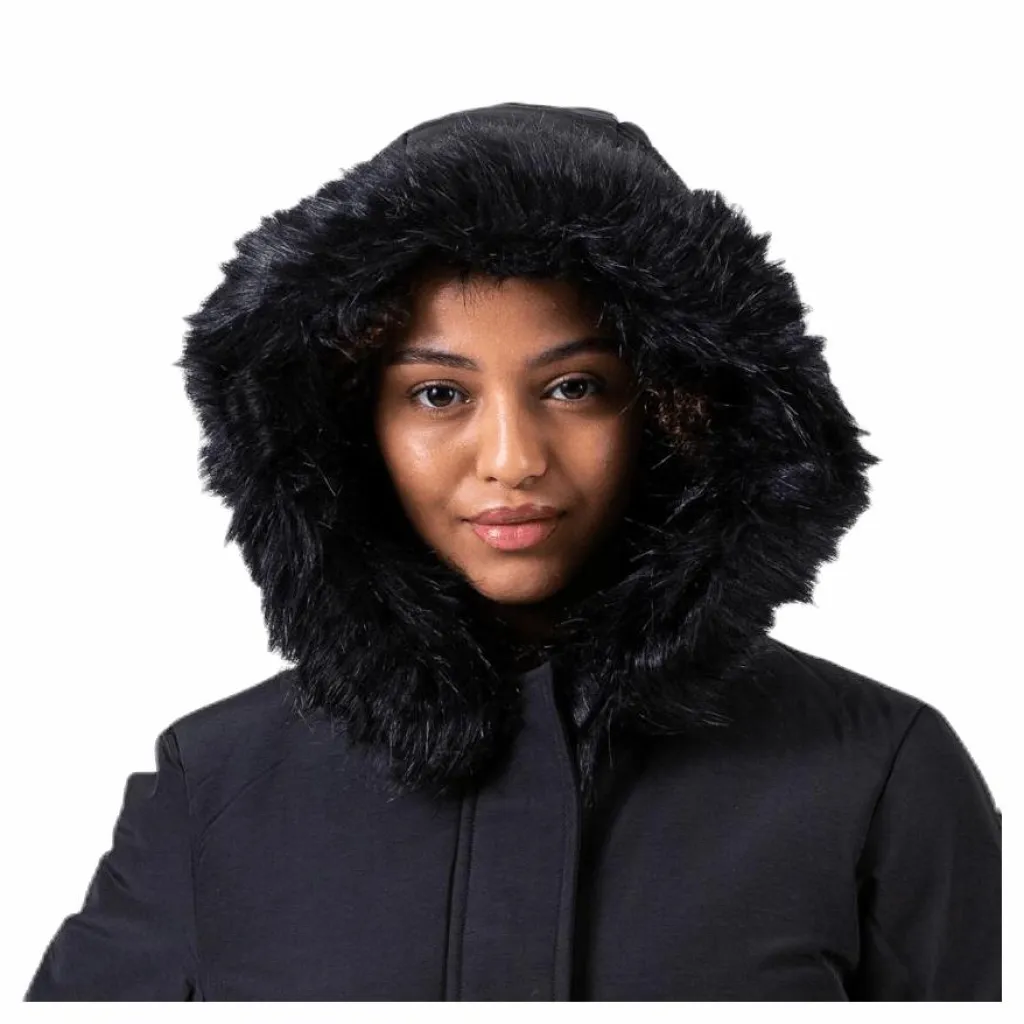 Pieces Hira Puffer Jacket Black Svart Discount