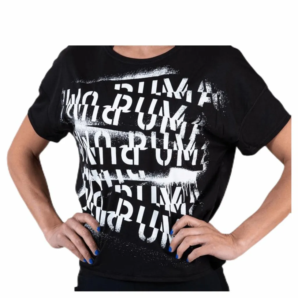 Puma HIT Feel It Tee Black Svart Best