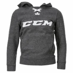 CCM Hockey Hoody Junior Gr 120 Grey Grå New