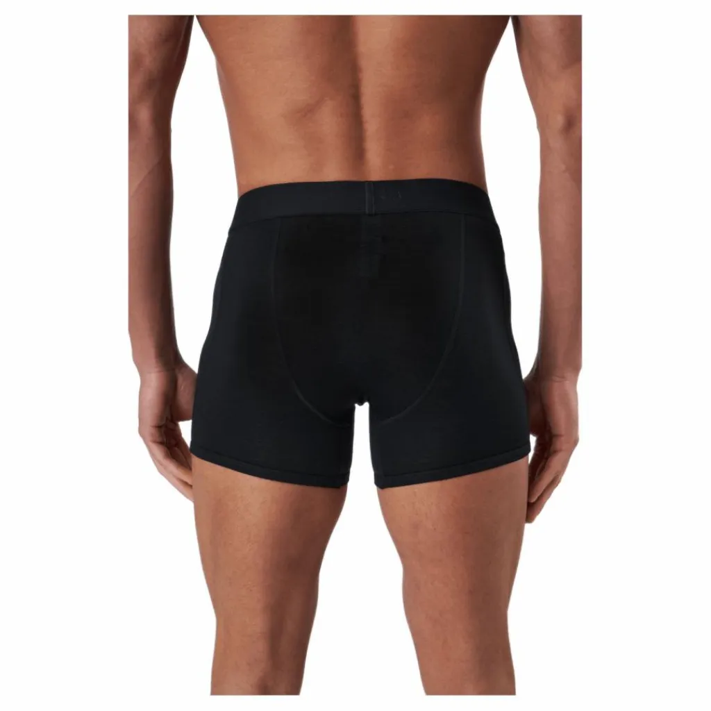 Mons Royale Hold 'em Shorty Boxer Black Svart Clearance