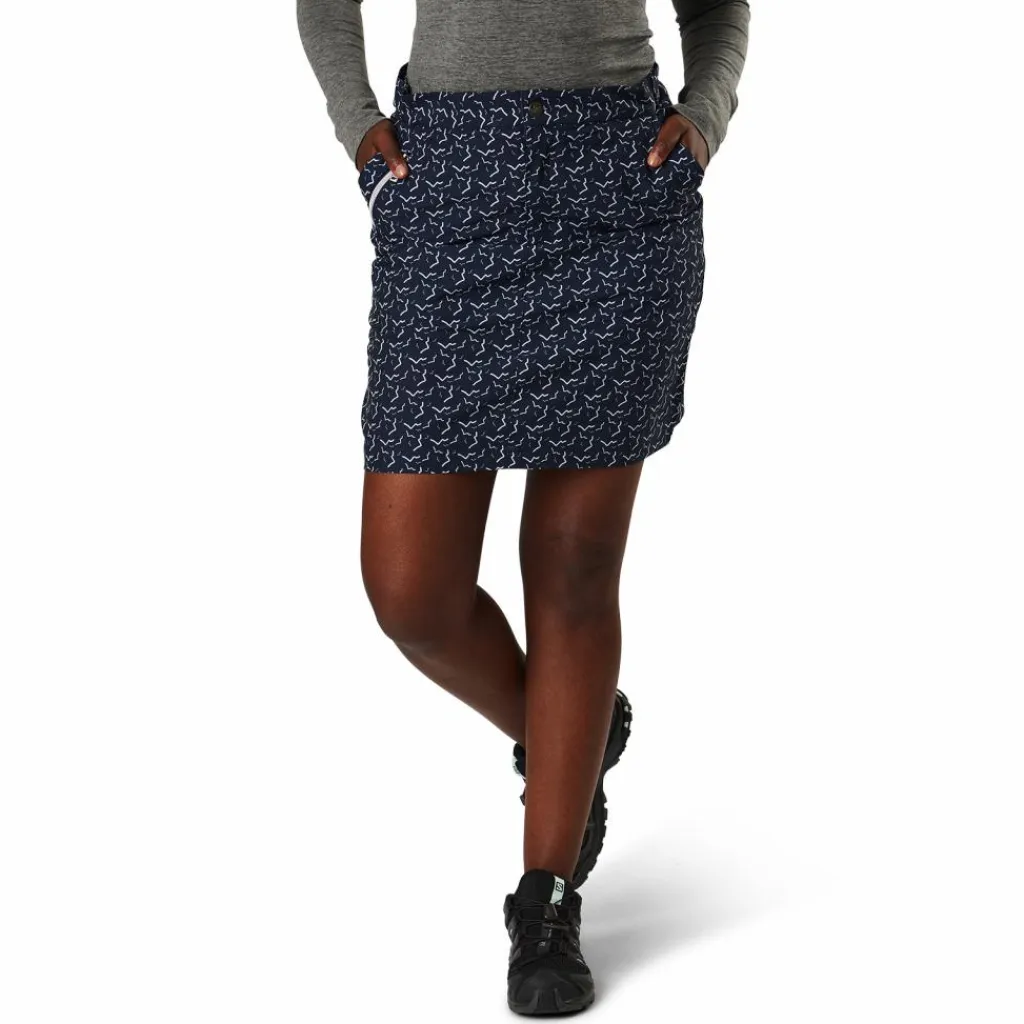 Hollie Reco Skort Dk Navy Print*Tuxer New