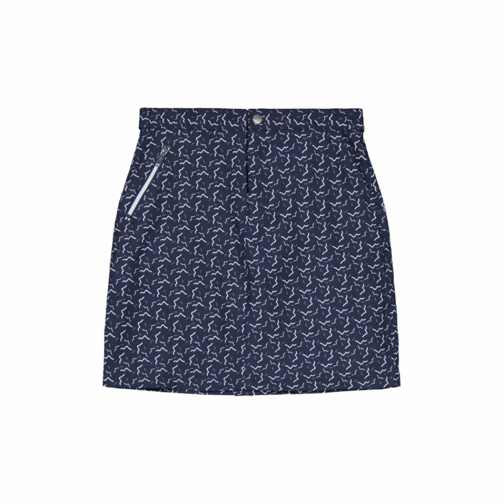Hollie Reco Skort Dk Navy Print*Tuxer New