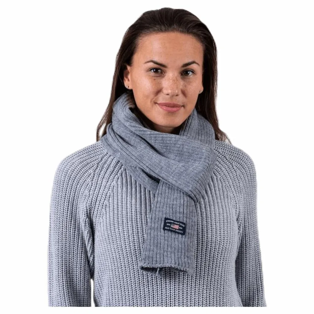 Vinson Polo Club Holmes Scarf Grey Grå Clearance