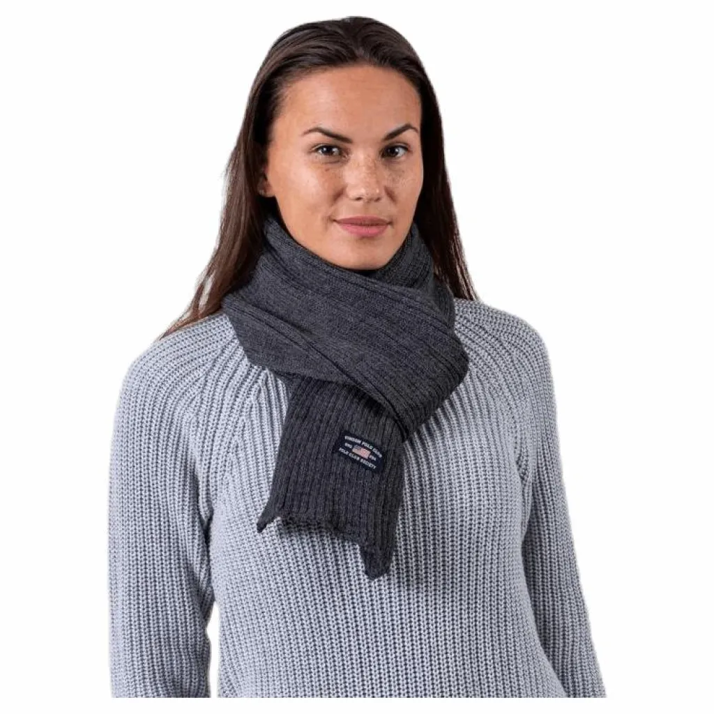 Vinson Polo Club Holmes Scarf Grey Grå New