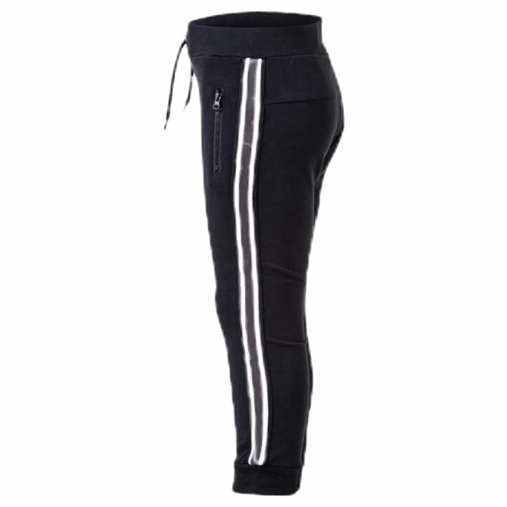 Name It Honk Bru Swe Pant Black Svart Clearance