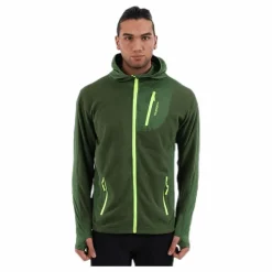 TrueNorth Hood Jacket Fleece Green Grön Best