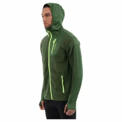 TrueNorth Hood Jacket Fleece Green Grön Best