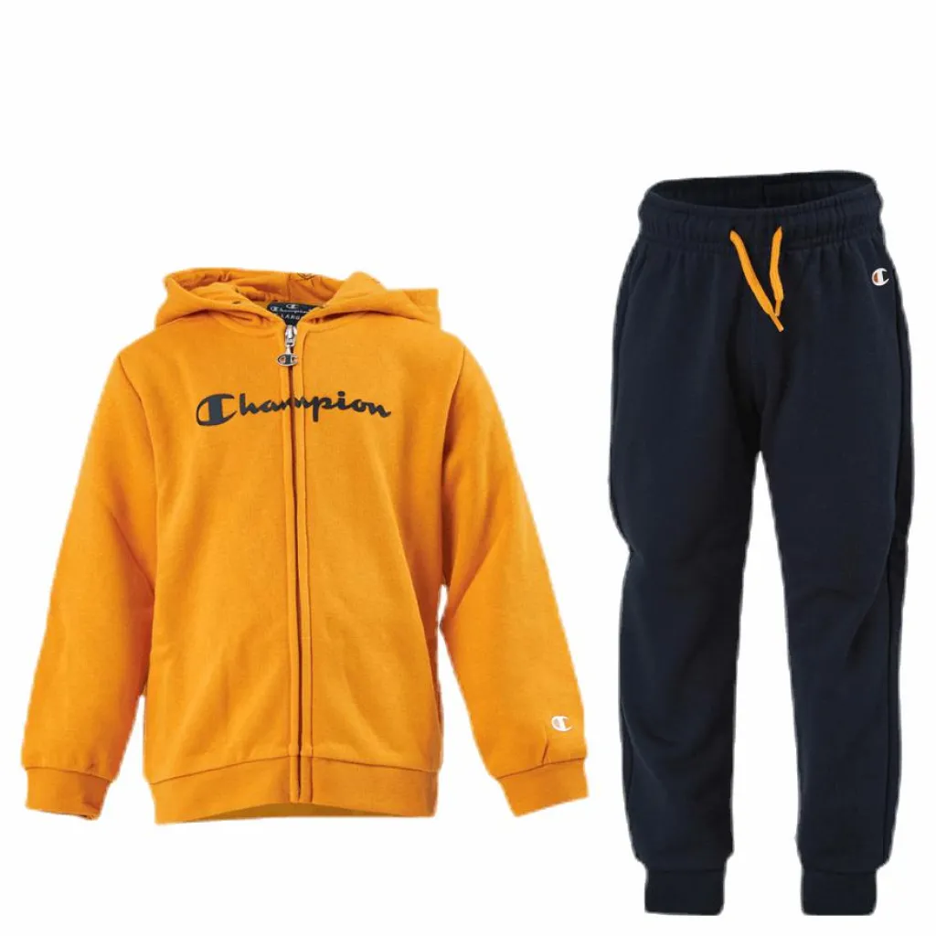 Hooded Full Zip Suit Junior Yellow*Champion Clearance