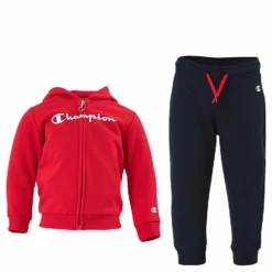 Hooded Full Zip Suit Junior Red*Champion Outlet