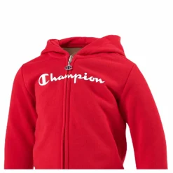 Hooded Full Zip Suit Junior Red*Champion Outlet