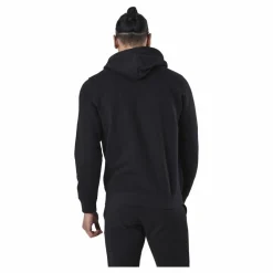 Champion Hooded Full Zip Sweatshirt Black Svart New