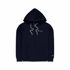 Hooded Full Zip Sweatshirt Sky Captain*Champion Clearance