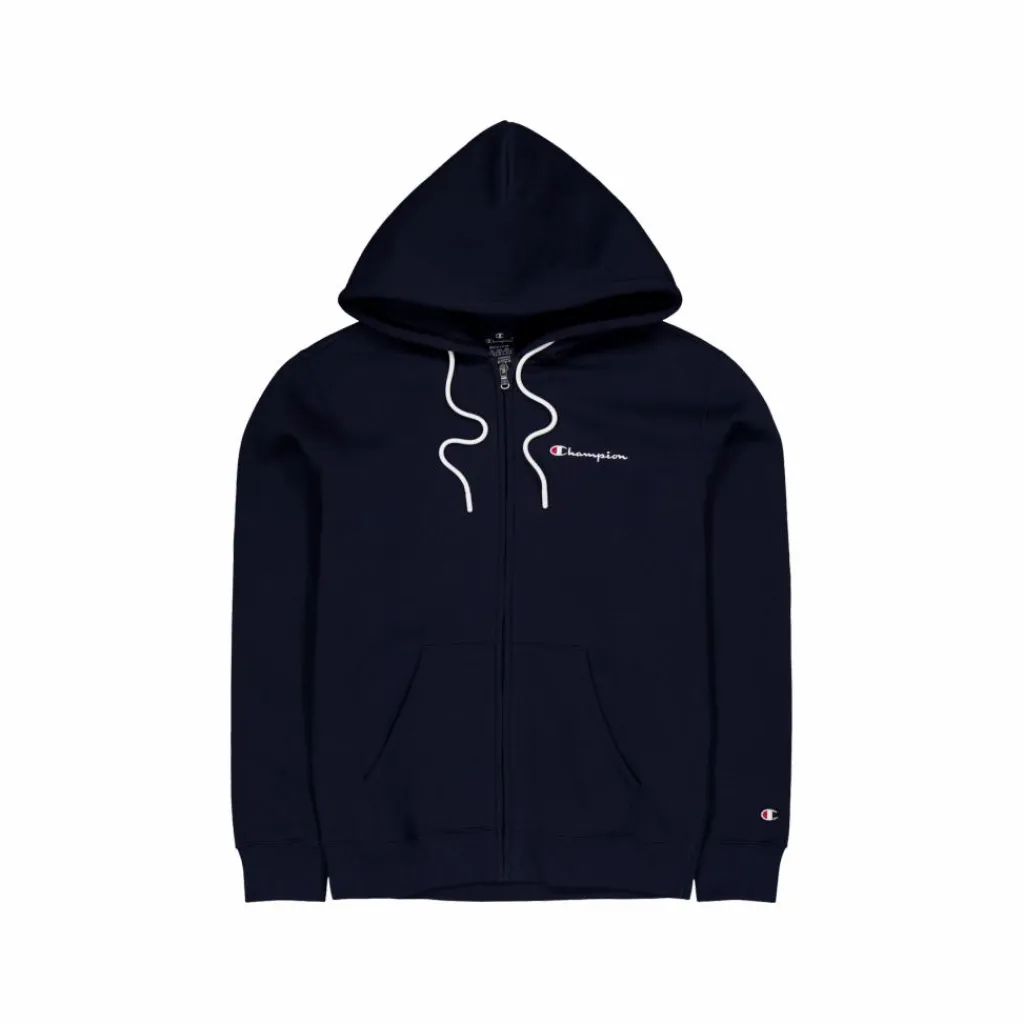 Hooded Full Zip Sweatshirt Sky Captain*Champion Clearance