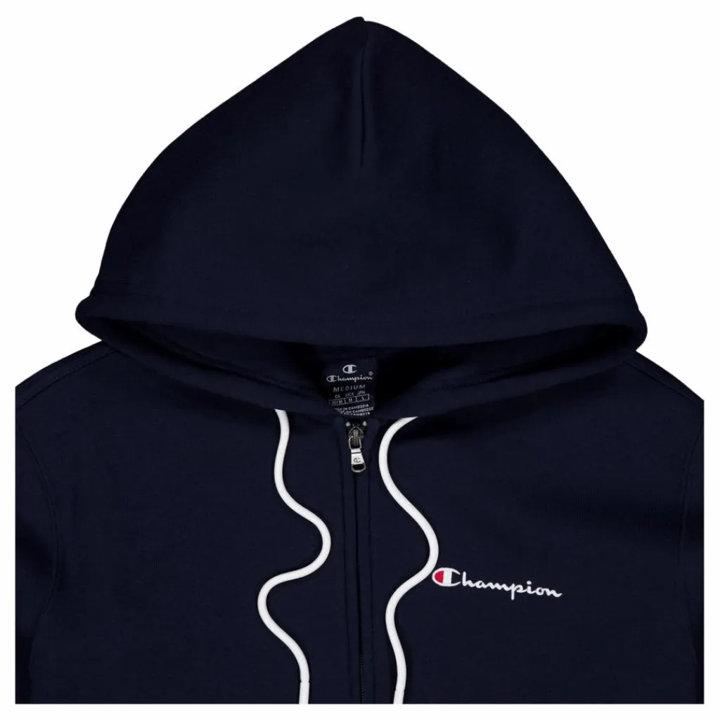 Hooded Full Zip Sweatshirt Sky Captain*Champion Clearance