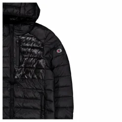 Champion Hooded Jacket Black Beauty Svart Best