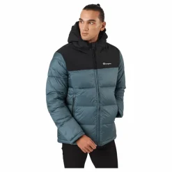 Champion Hooded Jacket Es017 Svart New