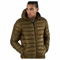 Hooded Jacket Green*Champion Outlet