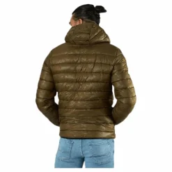 Hooded Jacket Green*Champion Outlet