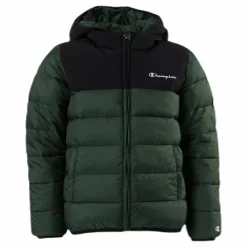 Hooded Jacket Junior Green*Champion Best