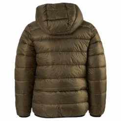 Hooded Jacket Junior Green*Champion New