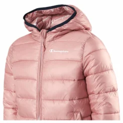Champion Hooded Jacket Junior Pink Rosa Best