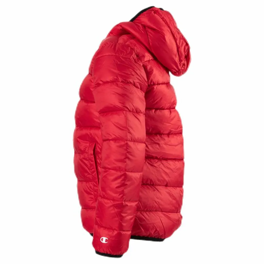 Hooded Jacket Junior Red*Champion Clearance