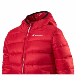 Hooded Jacket Junior Red*Champion Clearance