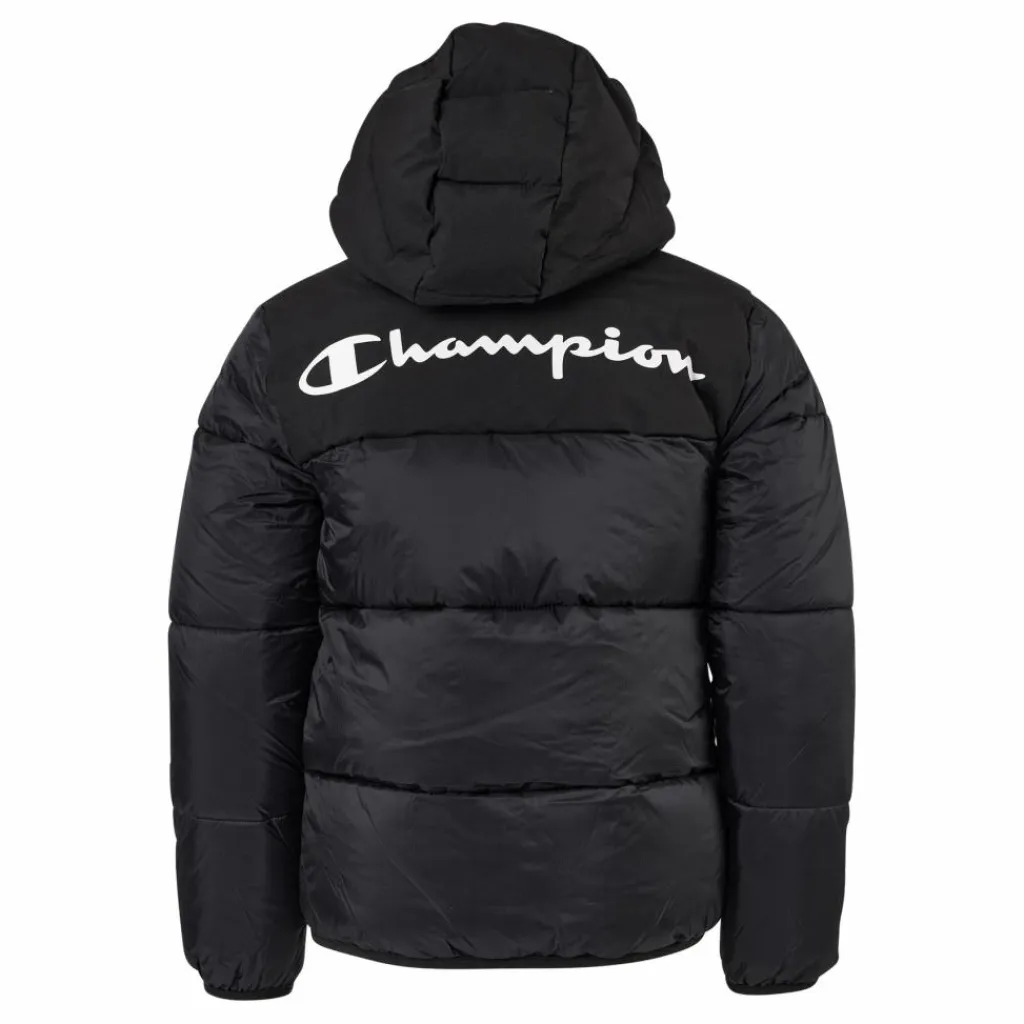 Champion Hooded Jacket Kk001 Svart Online