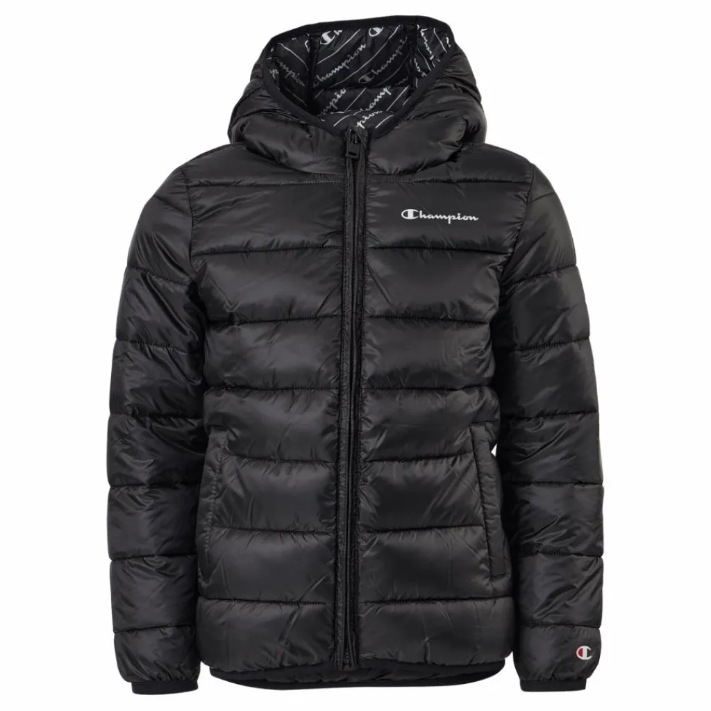 Champion Hooded Jacket Kk002 Svart