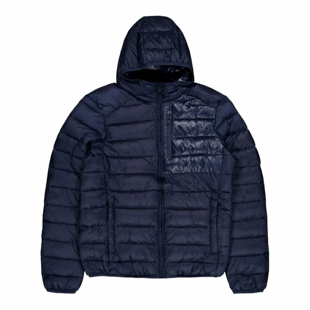 Champion Hooded Jacket Sky Captain Blå Discount