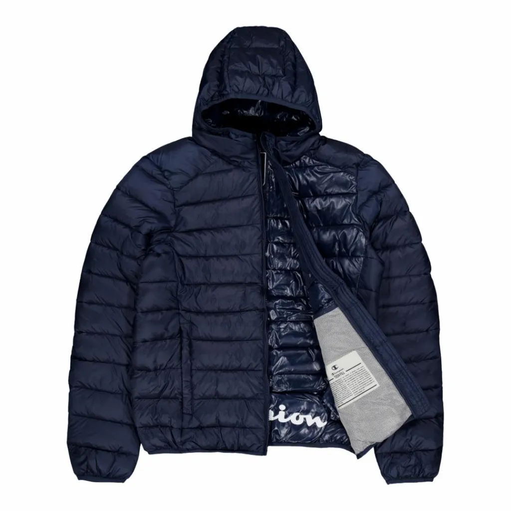 Champion Hooded Jacket Sky Captain Blå Discount