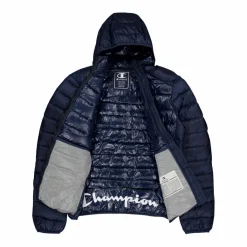 Champion Hooded Jacket Sky Captain Blå Discount