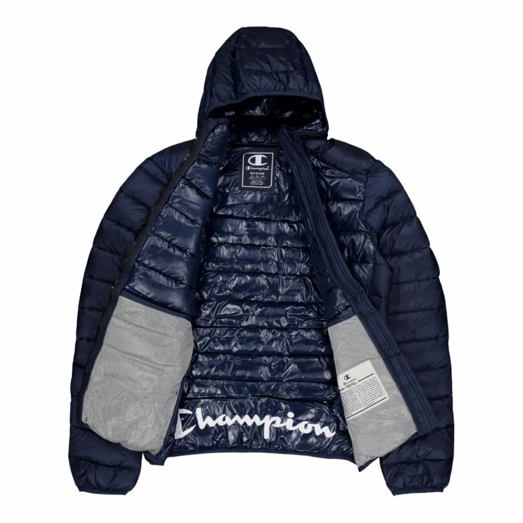 Champion Hooded Jacket Sky Captain Blå Discount