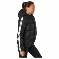 Champion Hooded Polyfilled Jacket Kk001 Svart Hot