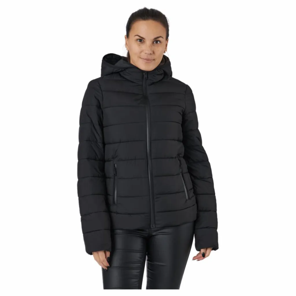 Hooded Polyfilled Jacket Black Beauty*Champion