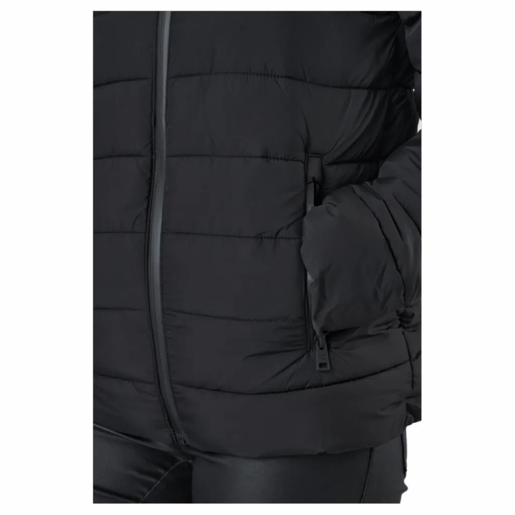 Hooded Polyfilled Jacket Black Beauty*Champion