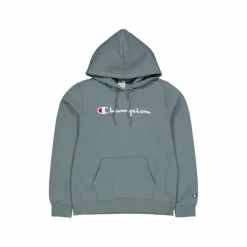 Hooded Sweatshirt Balsamo Green*Champion New