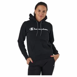 Champion Hooded Sweatshirt Black Beauty Svart Sale