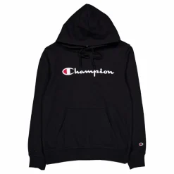 Champion Hooded Sweatshirt Black Beauty Svart New