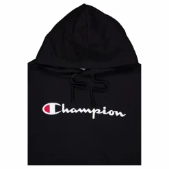 Champion Hooded Sweatshirt Black Beauty Svart New
