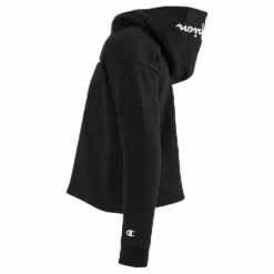 Hooded Sweatshirt Jr Black*Champion Outlet