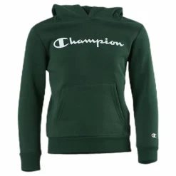 Hooded Sweatshirt Junior Green*Champion Discount