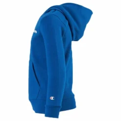 Champion Hooded Sweatshirt Junior Blue Blå Discount