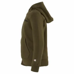 Champion Hooded Sweatshirt Junior Green Grön Discount