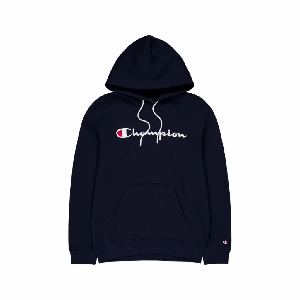 Champion Hooded Sweatshirt Sky Captain Blå Discount