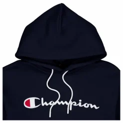 Champion Hooded Sweatshirt Sky Captain Blå Discount