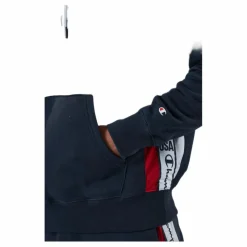 Champion Hooded Sweatshirt Sky Captain Svart Best