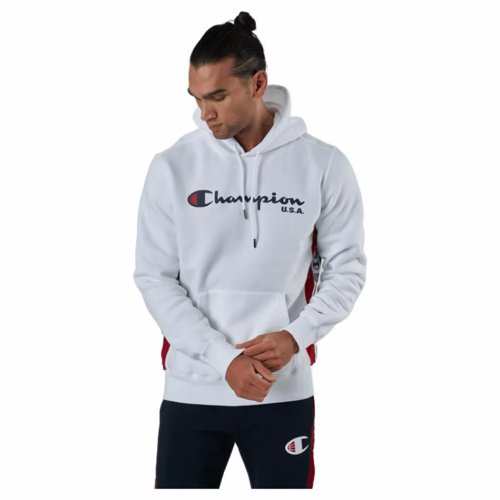 Hooded Sweatshirt White*Champion Discount