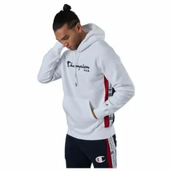 Hooded Sweatshirt White*Champion Discount