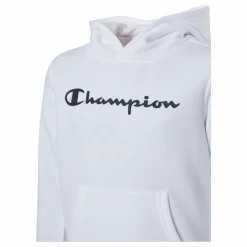 Hooded Sweatshirt White*Champion Clearance